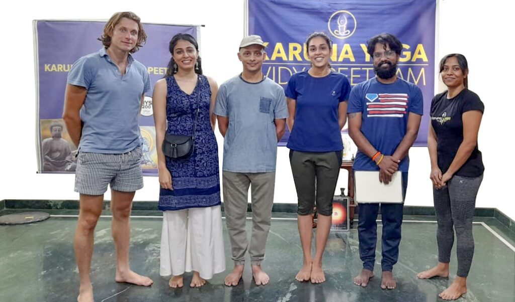 200 Hr yoga teacher training course completion