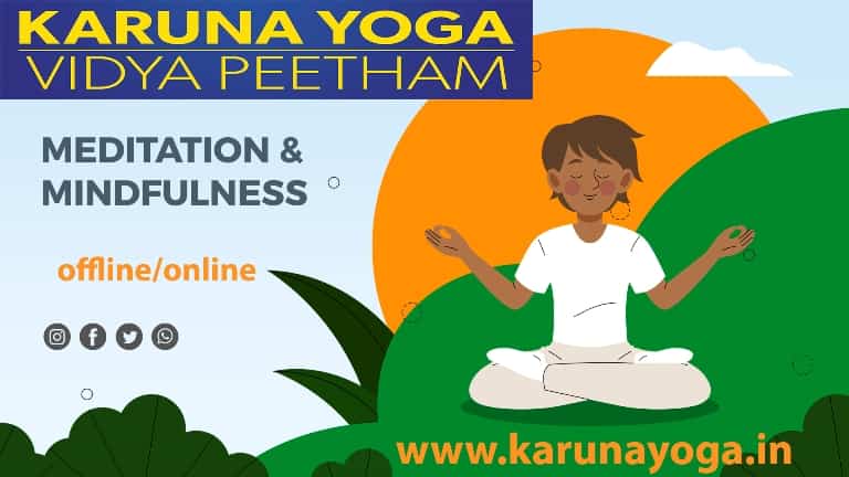 Online Meditation TTC - Karuna Yoga Vidya Peetham Bangalore